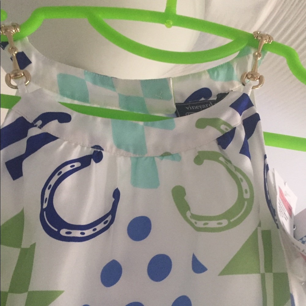 Floor Length Vineyard Vines Kentucky Derby Gown - Picture 3 of 6